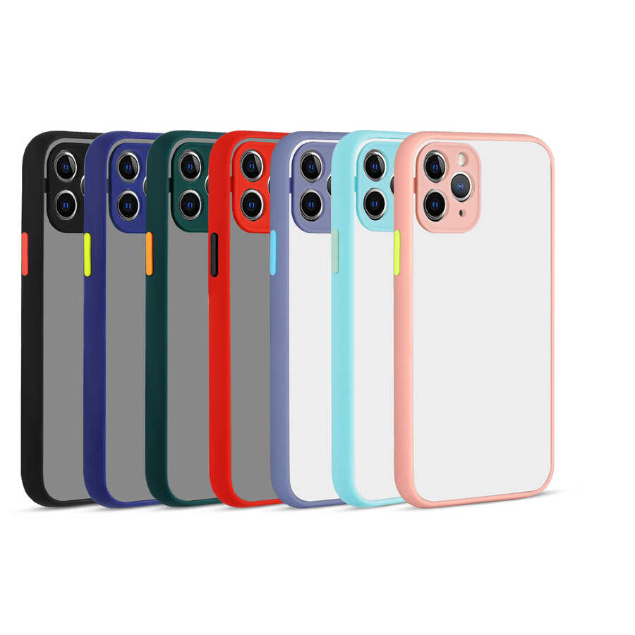 Apple iPhone 11 Pro Kılıf Zore Hux Kapak Pembe