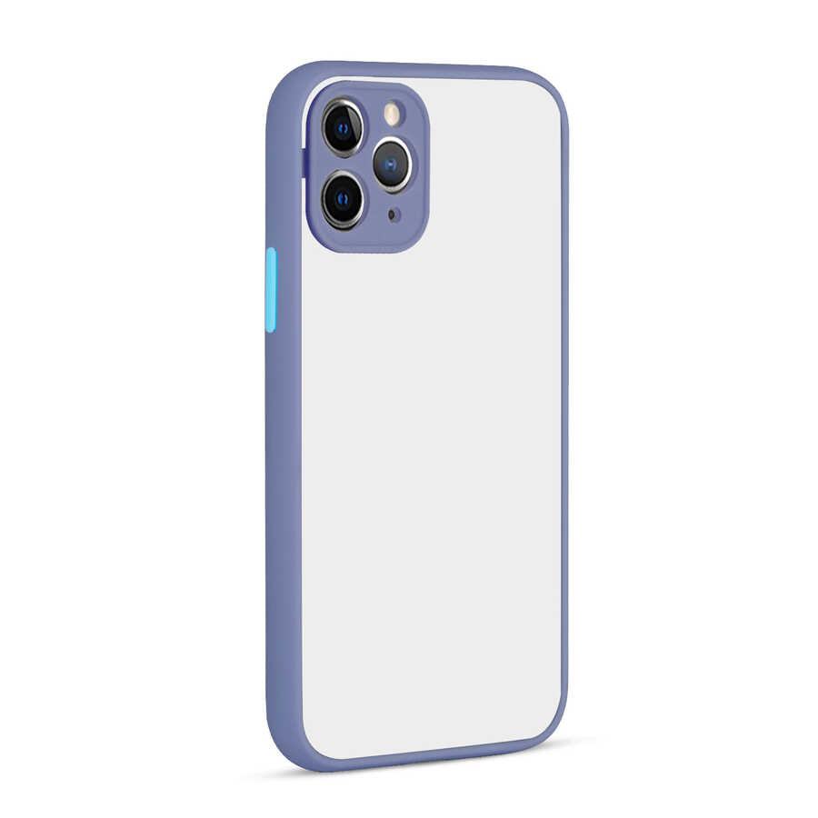 Apple iPhone 11 Pro Kılıf Zore Hux Kapak Mor