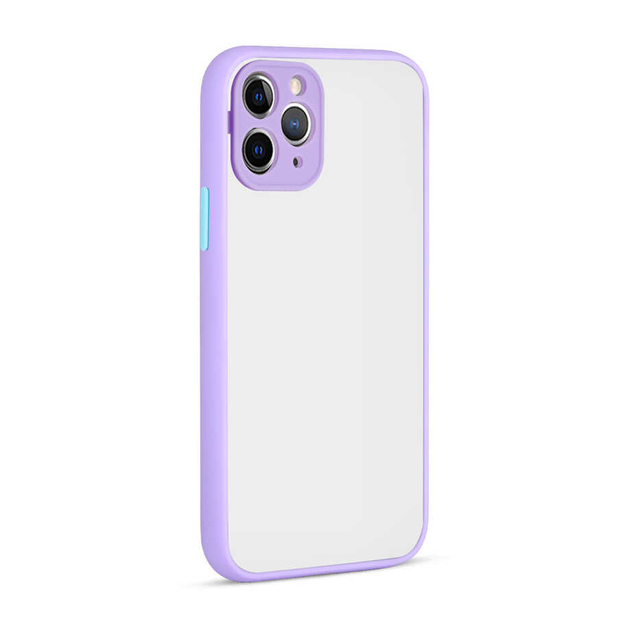 Apple iPhone 11 Pro Kılıf Zore Hux Kapak Lila