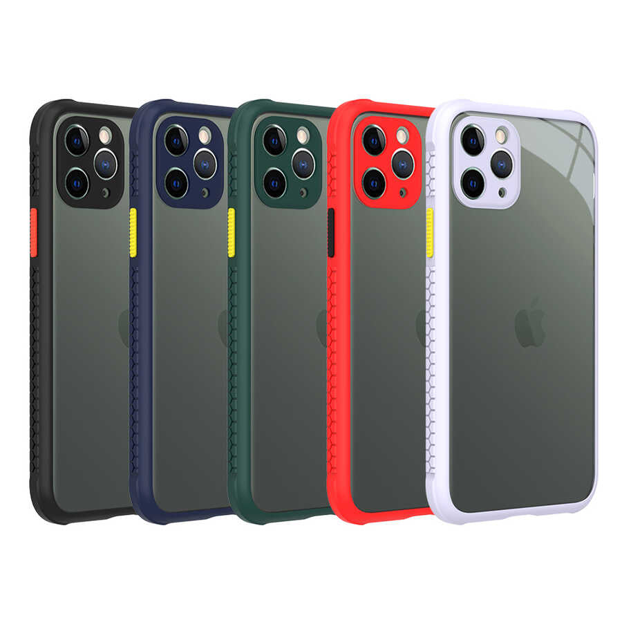 Apple iPhone 11 Pro Kılıf Zore Kaff Kapak Mor