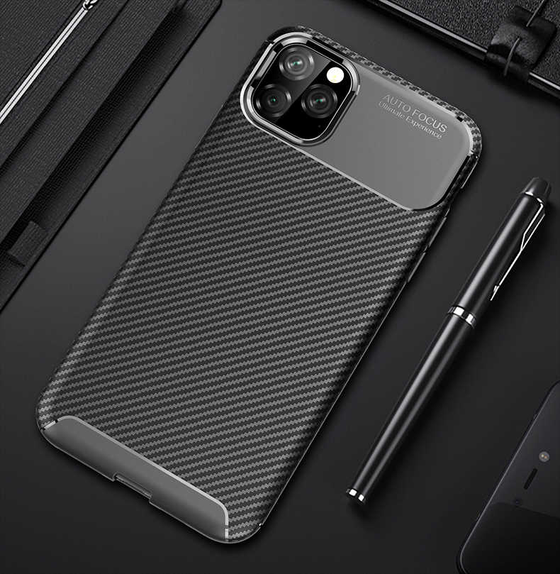 Apple iPhone 11 Pro Kılıf Zore Negro Silikon Kapak Siyah