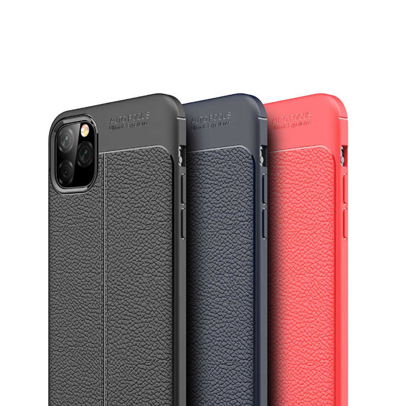Apple iPhone 11 Pro Kılıf Zore Niss Silikon Kapak Siyah