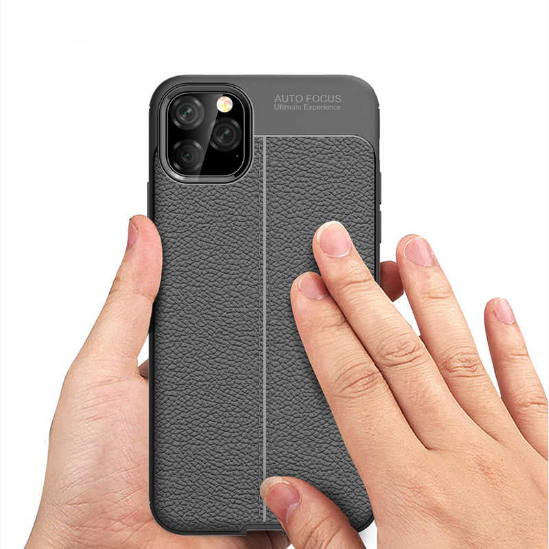 Apple iPhone 11 Pro Kılıf Zore Niss Silikon Kapak Kırmızı