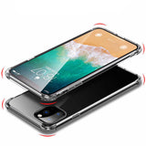 Apple iPhone 11 Pro Kılıf Zore Nitro Anti Shock Silikon Renksiz