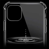 Apple iPhone 11 Pro Kılıf Zore Nitro Anti Shock Silikon Renksiz