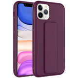Apple iPhone 11 Pro Kılıf Zore Qstand Kapak Koyu Yeşil