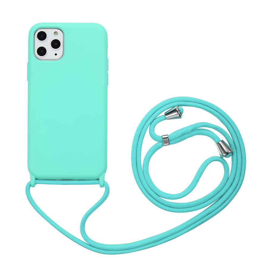 Apple iPhone 11 Pro Kılıf Zore Ropi Kapak Turkuaz