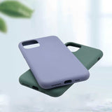Apple iPhone 11 Pro Kılıf Zore Silk Silikon Lacivert