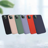 Apple iPhone 11 Pro Kılıf Zore Silk Silikon Lacivert