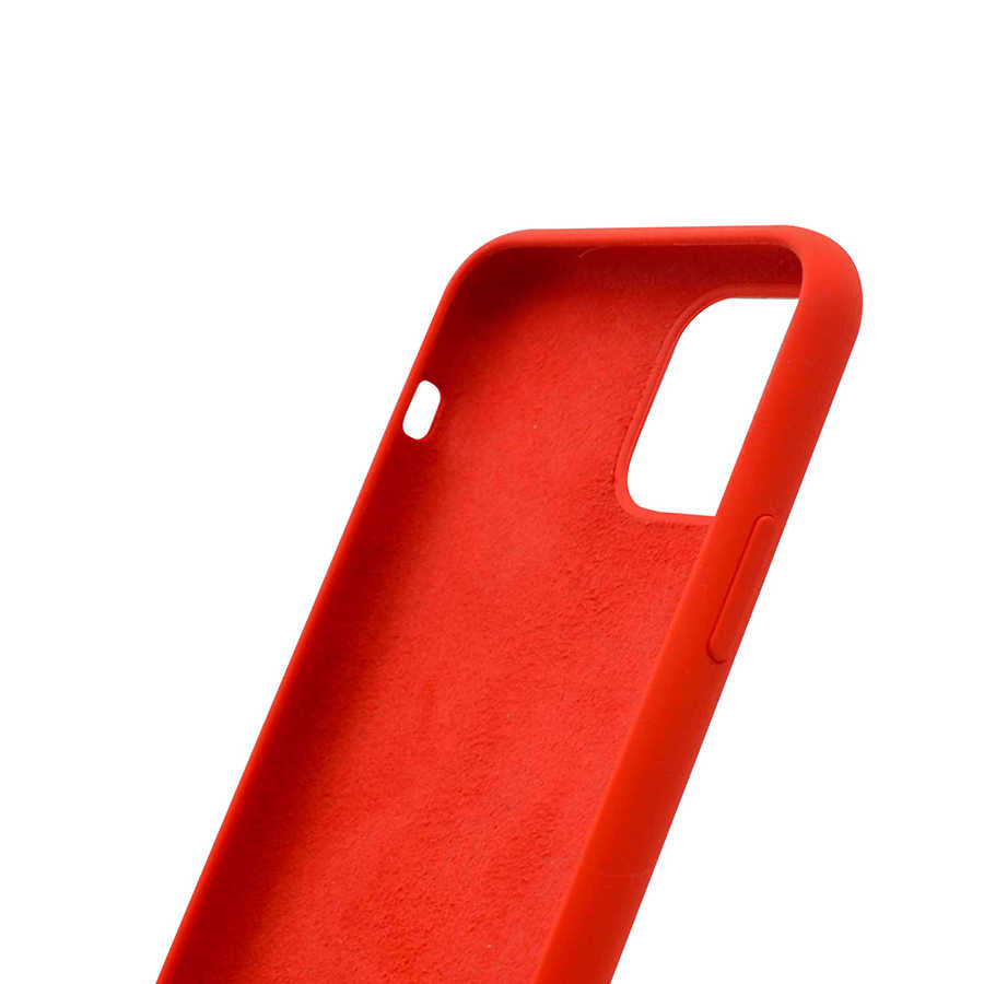 Apple iPhone 11 Pro Kılıf Zore Silk Silikon Lacivert