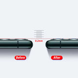 Apple iPhone 11 Pro Max Zore 3D Full Kamera Koruyucu Renksiz