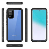 Galaxy S20 Plus Kılıf 1-1 Su Geçirmez Kılıf Siyah