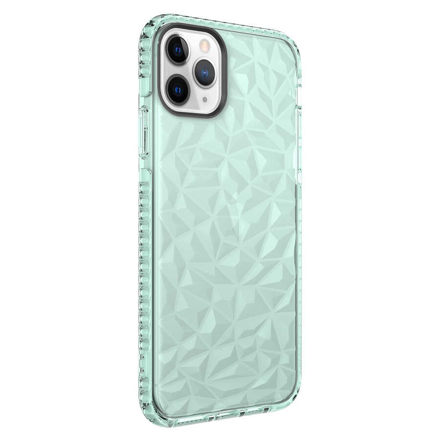 Apple iPhone 11 Pro Max Kılıf Zore Buzz Kapak Yeşil