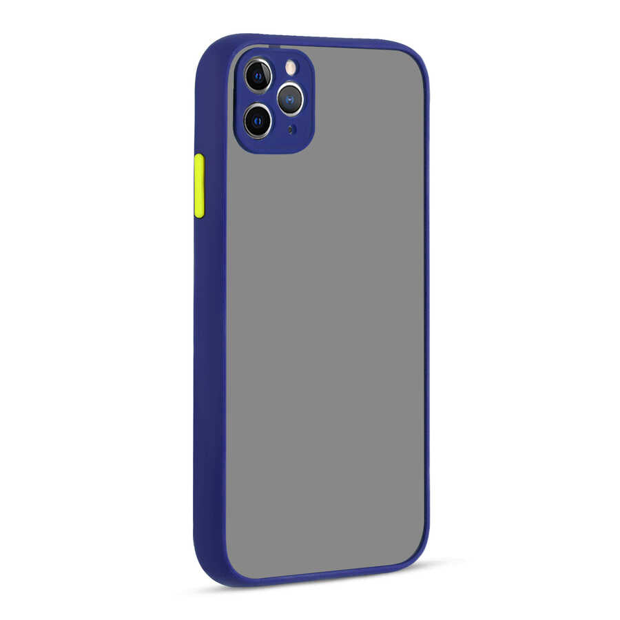 Apple iPhone 11 Pro Max Kılıf Zore Hux Kapak Mor