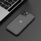 Apple iPhone 11 Pro Max Kılıf Zore İnoks Kapak Siyah