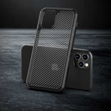 Apple iPhone 11 Pro Max Kılıf Zore İnoks Kapak Siyah