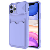 Apple iPhone 11 Pro Max Kılıf Zore Kartix Kapak Lila