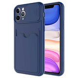 Apple iPhone 11 Pro Max Kılıf Zore Kartix Kapak Lacivert