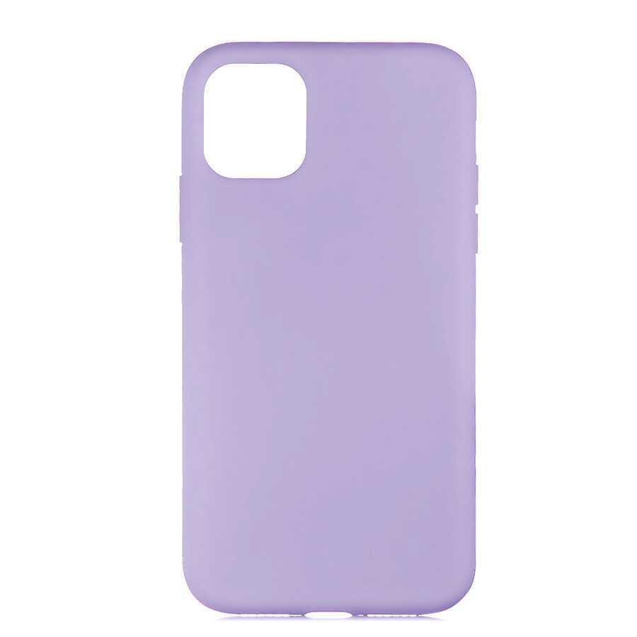 Apple iPhone 11 Pro Max Kılıf Zore LSR Lansman Kapak Açık Mor
