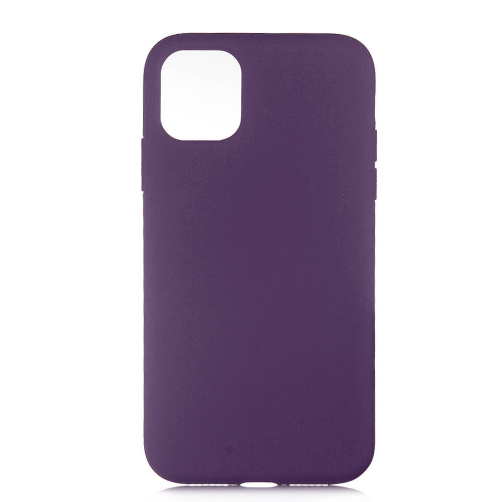 Apple iPhone 11 Pro Max Kılıf Zore LSR Lansman Kapak Derin Mor