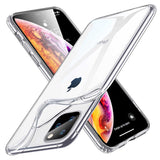 Apple iPhone 11 Pro Max Kılıf Zore Nitro Anti Shock Silikon Renksiz