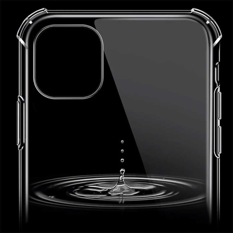 Apple iPhone 11 Pro Max Kılıf Zore Nitro Anti Shock Silikon Renksiz
