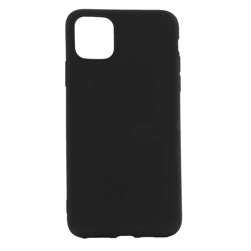 Apple iPhone 11 Pro Max Kılıf Zore Premier Silikon Kapak Siyah