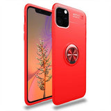 Apple iPhone 11 Pro Max Kılıf Zore Ravel Silikon Kapak Kırmızı