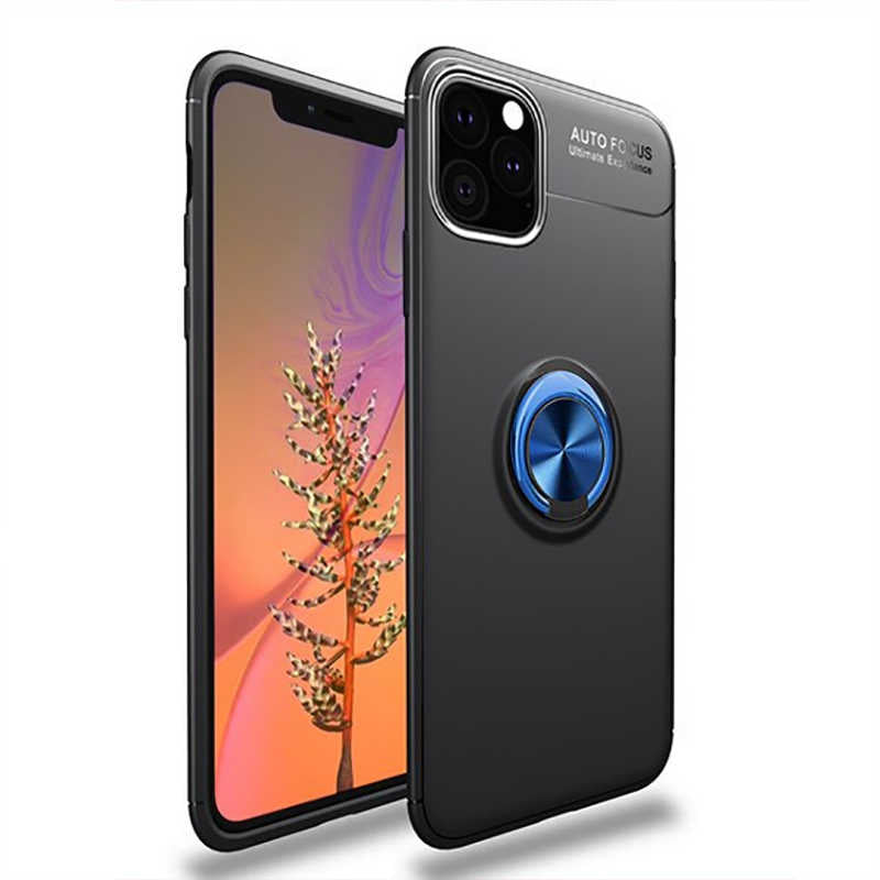 Apple iPhone 11 Pro Max Kılıf Zore Ravel Silikon Kapak Siyah
