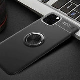 Apple iPhone 11 Pro Max Kılıf Zore Ravel Silikon Kapak Siyah