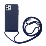 Apple iPhone 11 Pro Max Kılıf Zore Ropi Kapak Lacivert