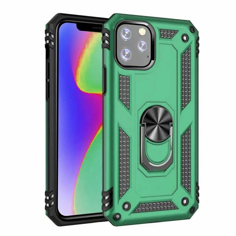 Apple iPhone 11 Pro Max Kılıf Zore Vega Kapak Yeşil