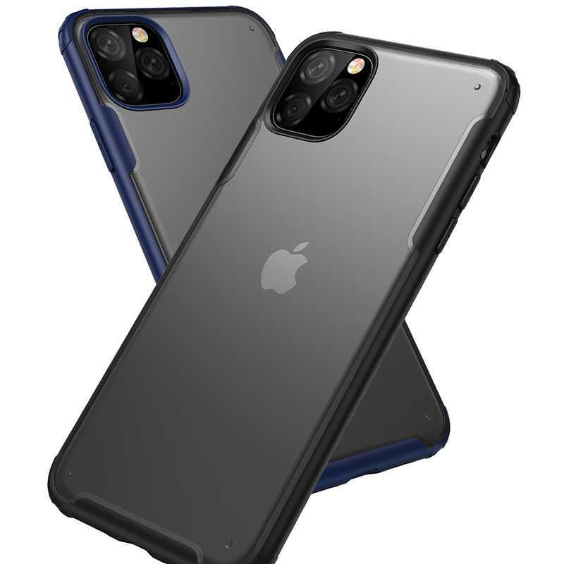 Apple iPhone 11 Pro Max Kılıf Zore Volks Kapak Lacivert