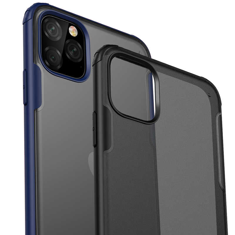 Apple iPhone 11 Pro Max Kılıf Zore Volks Kapak Lacivert