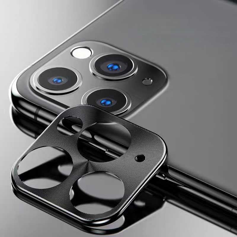 Apple iPhone 11 Pro Max Zore Metal Kamera Koruyucu Mavi