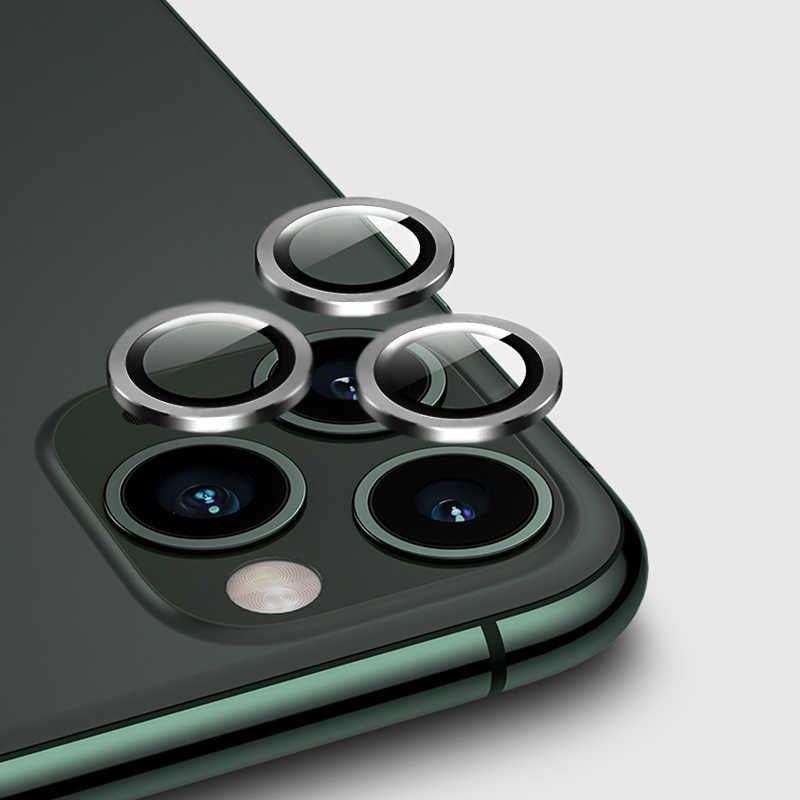 Apple iPhone 11 Pro Max Zore CL-01 Kamera Lens Koruyucu Siyah