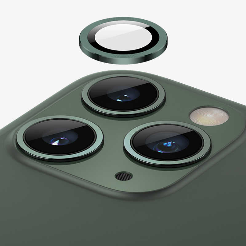 Apple iPhone 11 Pro Max Zore CL-01 Kamera Lens Koruyucu Siyah