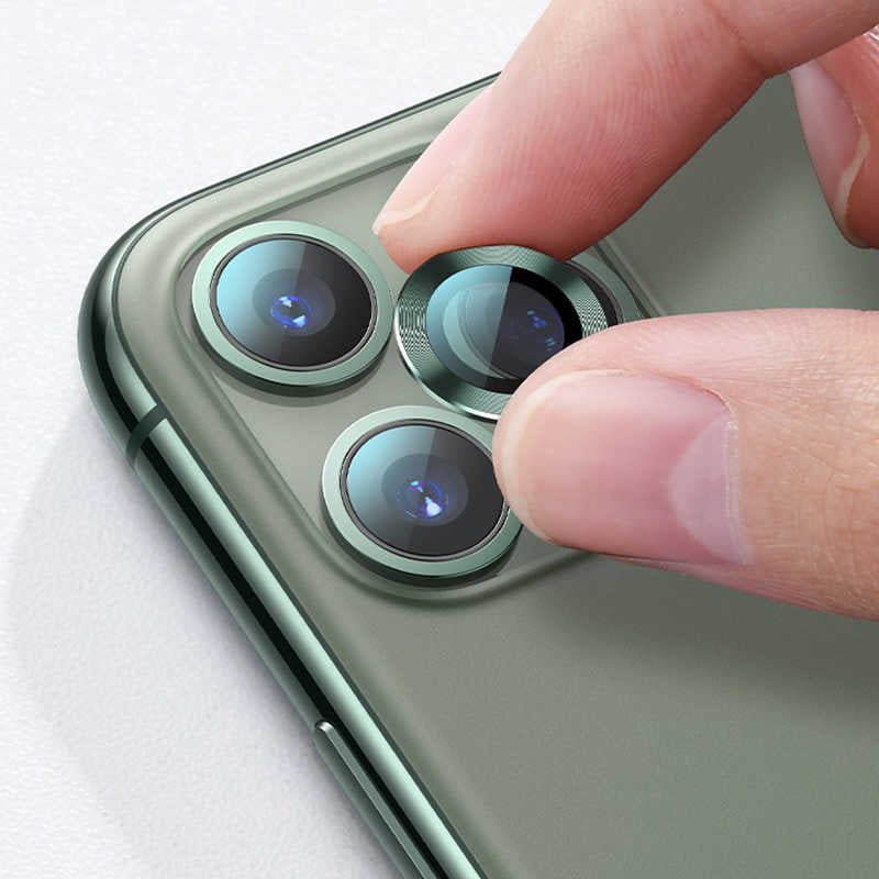 Apple iPhone 11 Pro Max Zore CL-01 Kamera Lens Koruyucu Siyah