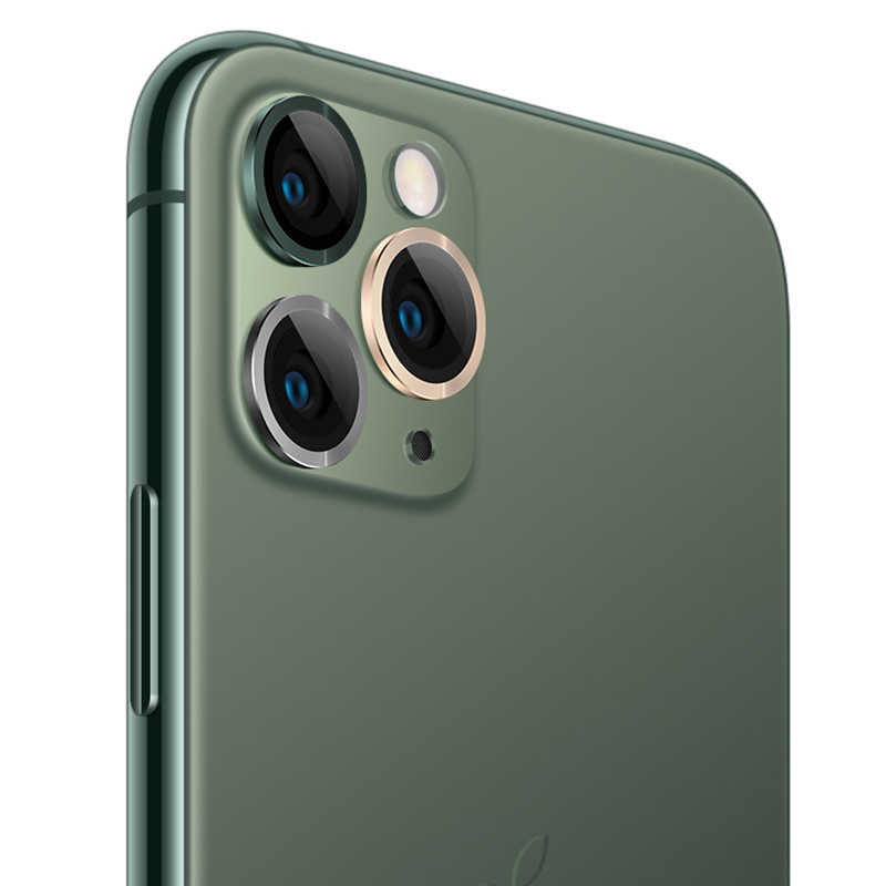 Apple iPhone 11 Pro Max Zore CL-01 Kamera Lens Koruyucu Siyah