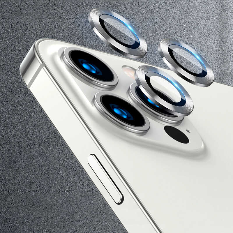 Apple iPhone 11 Pro Max Zore CL-07 Kamera Lens Koruyucu Gold