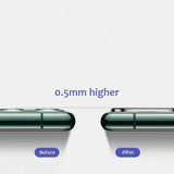 Apple iPhone 11 Pro Zore Metal Kamera Koruyucu Siyah