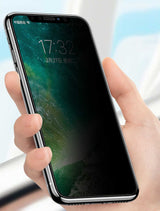 Apple iPhone 11 Pro Zore Anti-Dust Privacy Temperli Ekran Koruyucu Siyah