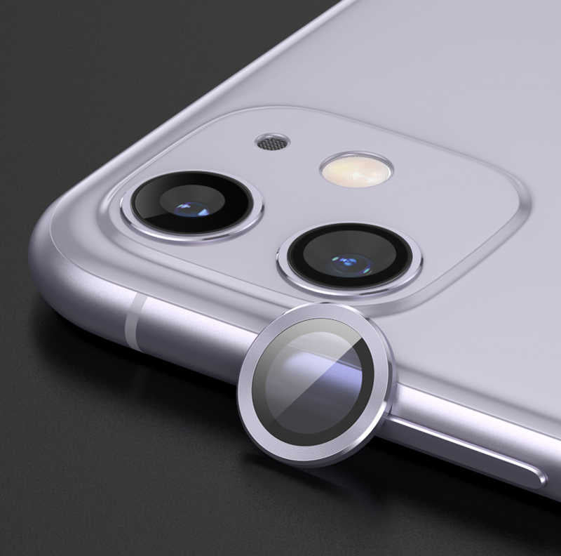 Apple iPhone 11 Pro Zore CL-02 Kamera Lens Koruyucu Lila