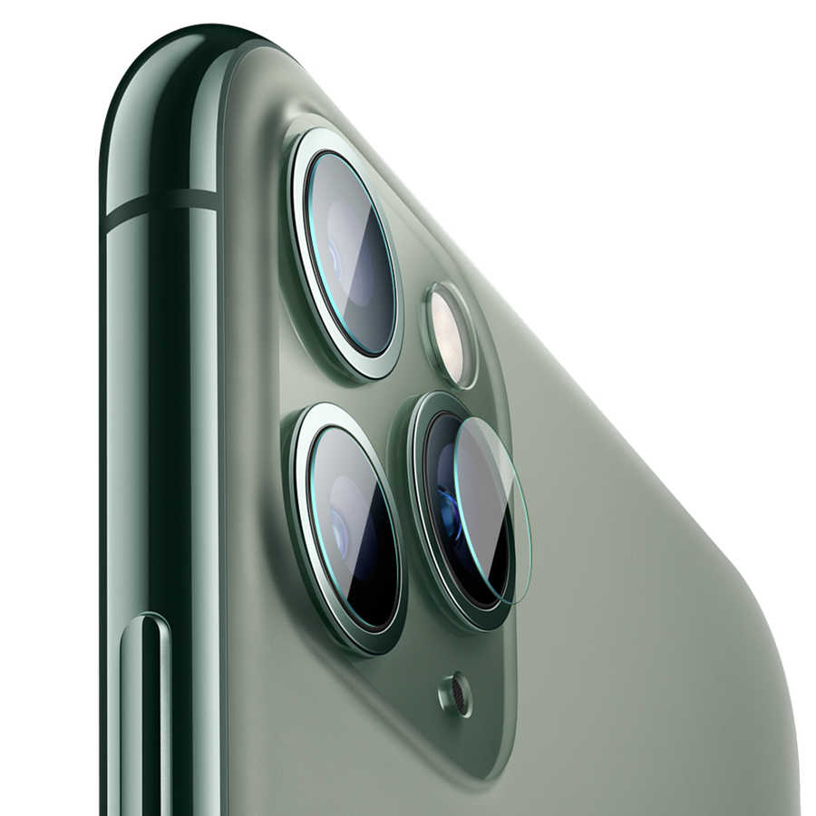Apple iPhone 11 Pro Zore Nano Kamera Koruyucu Renksiz