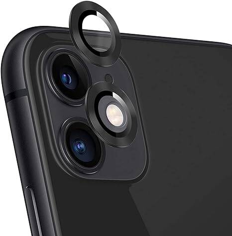 Apple iPhone 11 Zore CL-12 Premium Safir Parmak İzi Bırakmayan Anti-Reflective Kamera Lens Koruyucu Gümüş