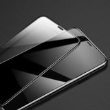 Apple iPhone 11 Zore Kenarları Kırılmaya Dayanıklı Cam Ekran Koruyucu Siyah