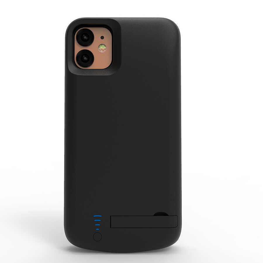 Apple iPhone 11 Zore Şarjlı Kılıf Siyah