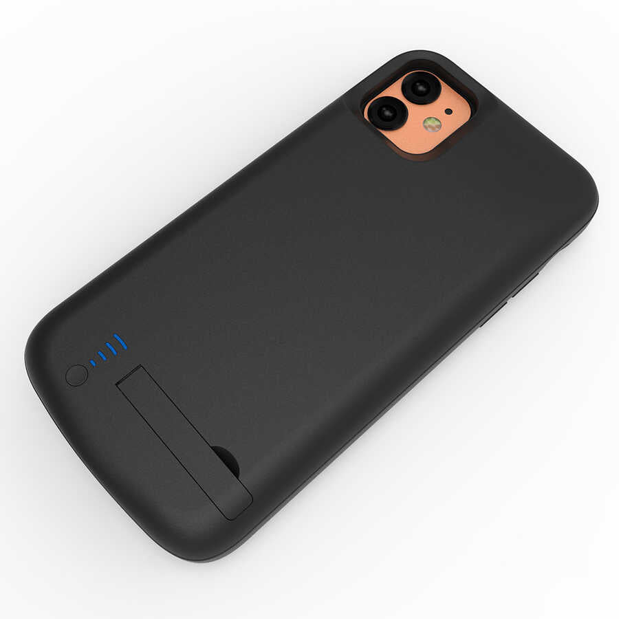 Apple iPhone 11 Zore Şarjlı Kılıf Siyah