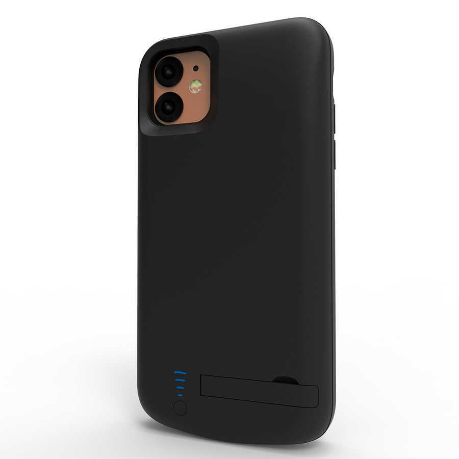 Apple iPhone 11 Zore Şarjlı Kılıf Siyah