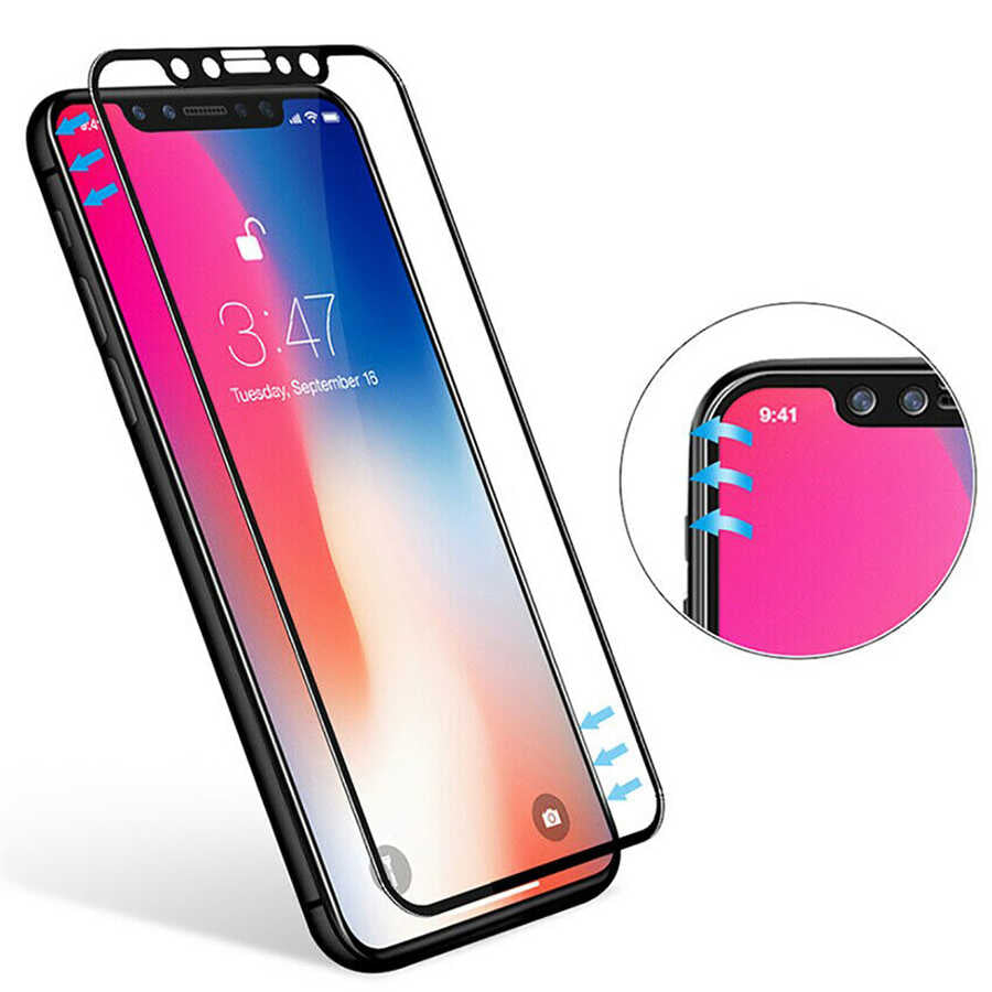 Apple iPhone 12 Davin Seramik Ekran Koruyucu Siyah